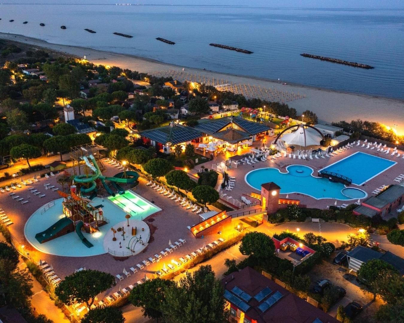 Lodge Tent Spiaggia E Mare Holiday Park Porto Garibaldi Buitenkant foto