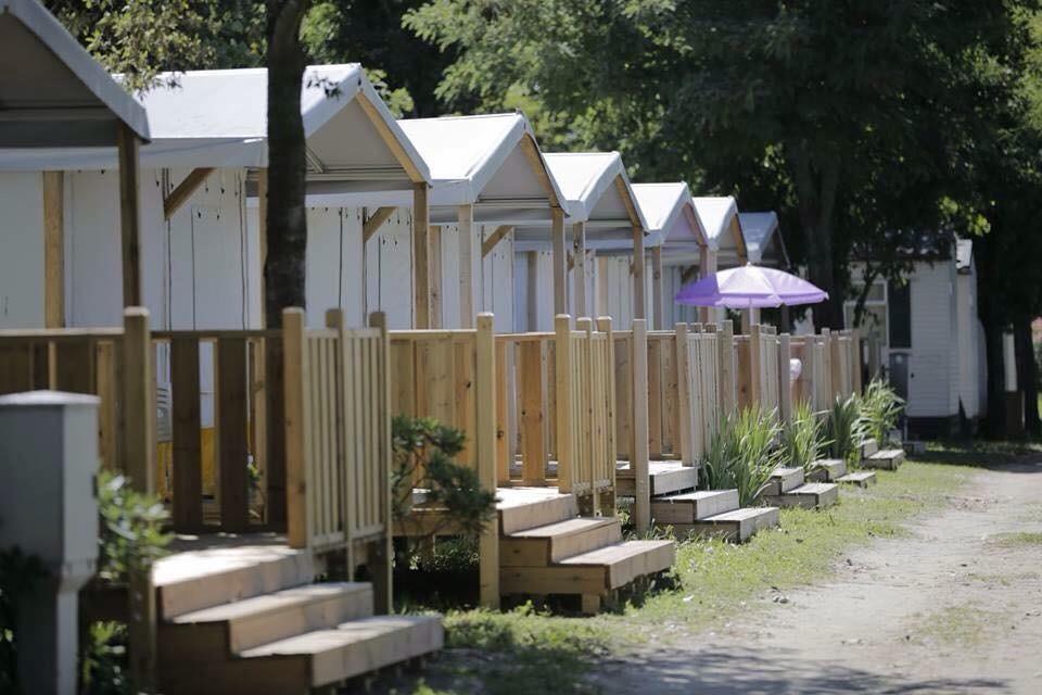 Lodge Tent Spiaggia E Mare Holiday Park Porto Garibaldi Buitenkant foto